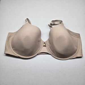 Olga Women Bra 42D Beige GB3561A T Shirt Underwired Strap Adjustable
